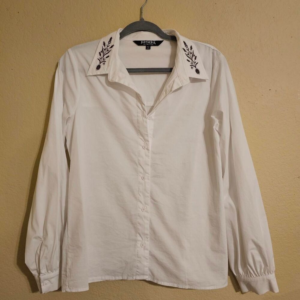 Disturbia Women's White Shirt